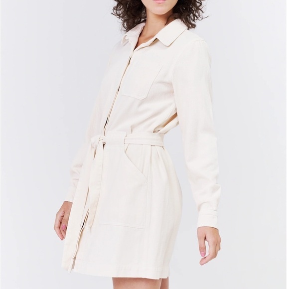 Unpublished JONIE Convertible Utility Dress Jacket in Bone Size Small NWOT - Picture 3 of 16